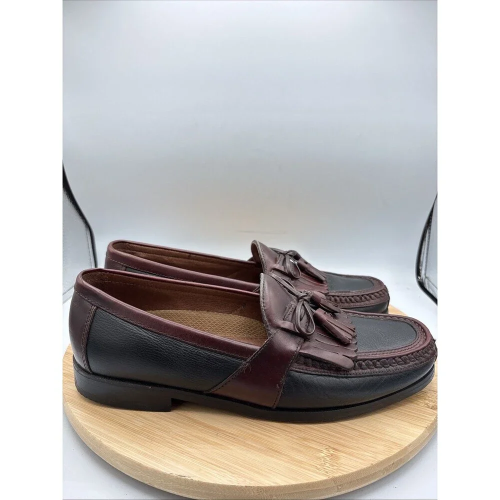 Johnston & Murphy Aragon II Kiltie Tassel Loafers Men’s 9M Leather Dress Slip On